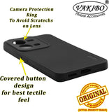 VAKIBO Dotted Black Coloured Made with Silicon Rubber TPU Back Cover Case Suitable for Vivo V25