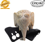 VAKIBO Dotted Black Coloured Made with Silicon Rubber TPU Back Cover Case Suitable for Vivo V25