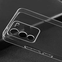 VAKIBO Premium Clear 2MM Thick Transparent Soft TPU Rubber Back Cover Case With Camera Protection Suitable for Vivo V25 Pro