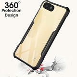 VAKIBO Super Premium Black Border Transparent Case With Corner Protection & Camera Protection Suitable for Vivo V5