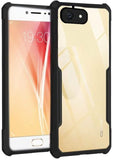VAKIBO Super Premium Black Border Transparent Case With Corner Protection & Camera Protection Suitable for Vivo V5