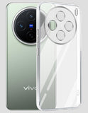 VAKIBO Premium Clear 1.5MM Thick Transparent Soft TPU Rubber Back Cover Case With Camera Protection Suitable for Vivo X200