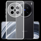 VAKIBO Premium Clear 1.5MM Thick Transparent Soft TPU Rubber Back Cover Case With Camera Protection Suitable for Vivo X200 Pro
