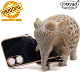 VAKIBO Golden Chrome Border Black Coloured Soft TPU Back Cover Case With Camera Protection Suitable for Vivo Y02S