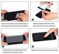 Super Premium Quality Tempered Glass Screen Guard Protector With Black Border Suitable For Samsung Galaxy M10