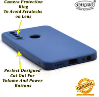 VAKIBO Blue Coloured Back Cover Case Suitable for Vivo Y12