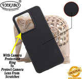 VAKIBO Dotted Black Coloured Made with Silicon Rubber TPU Back Cover Case Suitable for Vivo Y22