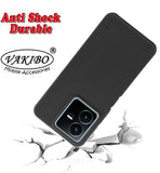 VAKIBO Dotted Black Coloured Made with Silicon Rubber TPU Back Cover Case Suitable for Vivo Y22s