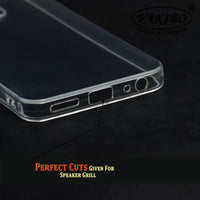 VAKIBO Premium Clear 2MM Thick Transparent Soft TPU Rubber Back Cover Case With Camera Protection Suitable for Vivo Y35