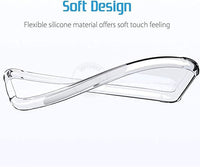 VAKIBO Premium Clear 2MM Thick Transparent Soft TPU Rubber Back Cover Case With Camera Protection Suitable for Vivo Y35