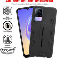 VAKIBO Black Coloured Back Cover Case Suitable for Vivo Y73