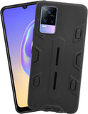 VAKIBO Black Coloured Back Cover Case Suitable for Vivo V21e