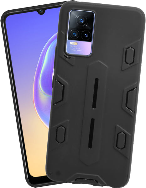 VAKIBO Black Coloured Back Cover Case Suitable for Vivo Y73