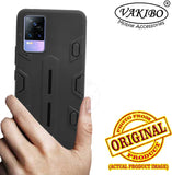 VAKIBO Black Coloured Back Cover Case Suitable for Vivo V21e