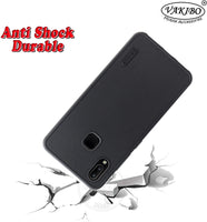 VAKIBO Dotted Black Coloured Made with Silicon Rubber TPU Back Cover Case Suitable for Vivo Y95