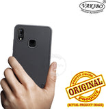 VAKIBO Dotted Black Coloured Made with Silicon Rubber TPU Back Cover Case Suitable for Vivo Y91