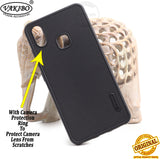 VAKIBO Dotted Black Coloured Made with Silicon Rubber TPU Back Cover Case Suitable for Vivo Y95