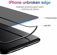 Super Premium Quality Tempered Glass Screen Guard Protector With Black Border Suitable For Apple iPhone 8