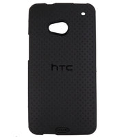 VAKIBO Dotted Design Black Coloured Soft TPU Back Cover Case Suitable for Htc One 802d