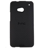 VAKIBO Dotted Design Black Coloured Soft TPU Back Cover Case Suitable for Htc One 802d