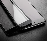 Super Premium Quality Tempered Glass Screen Guard Protector With Black Border Suitable For Apple iPhone 8 Plus