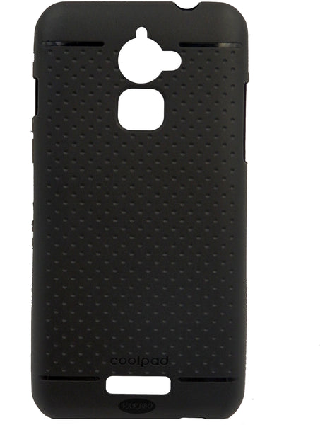 VAKIBO Dotted Design Black Coloured Soft TPU Back Cover Case Suitable for Coolpad Note 3 Lite