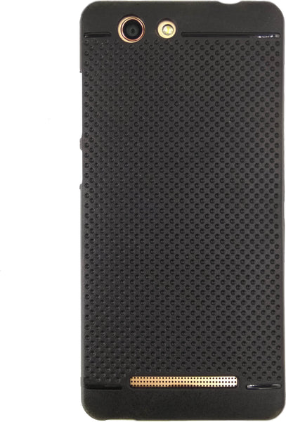VAKIBO Dotted Design Black Coloured Soft TPU Back Cover Case Suitable for Gionee F103 Pro
