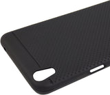 VAKIBO Dotted Design Black Coloured Soft TPU Back Cover Case Suitable for Oppo F1 Plus