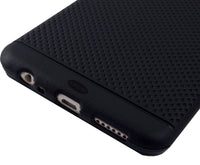 VAKIBO Dotted Design Black Coloured Soft TPU Back Cover Case Suitable for Oppo F3 Plus