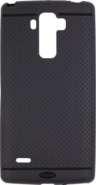 VAKIBO Dotted Design Black Coloured Soft TPU Back Cover Case Suitable for LG G4 Stylus