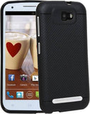 VAKIBO Dotted Design Black Coloured Soft TPU Back Cover Case Suitable for Gionee GPAD G3