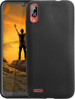 VAKIBO Matte Frosted Black Coloured Soft TPU Back Cover Case Suitable for Gionee Max