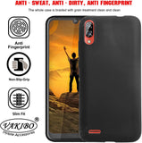 VAKIBO Matte Frosted Black Coloured Soft TPU Back Cover Case Suitable for Gionee Max