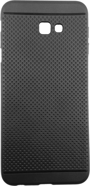 VAKIBO Dotted Design Black Coloured Soft TPU Back Cover Case Suitable for Samsung Galaxy J4 Plus