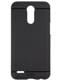 VAKIBO Dotted Design Black Coloured Soft TPU Back Cover Case Suitable for LG K10 2017