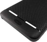 VAKIBO Dotted Design Black Coloured Soft TPU Back Cover Case Suitable for Lenovo K5 Plus