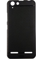 VAKIBO Dotted Design Black Coloured Soft TPU Back Cover Case Suitable for Lenovo K5 Plus