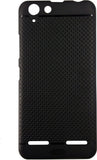 VAKIBO Dotted Design Black Coloured Soft TPU Back Cover Case Suitable for Lenovo K5 Plus