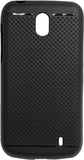 VAKIBO Dotted Design Black Coloured Soft TPU Back Cover Case Suitable for Nokia 1