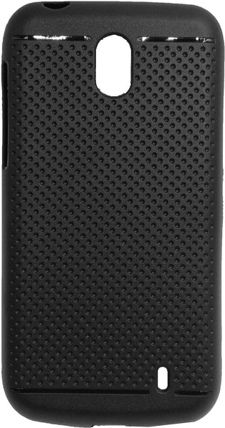 VAKIBO Dotted Design Black Coloured Soft TPU Back Cover Case Suitable for Nokia 1