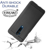 VAKIBO Dotted Design Black Coloured Soft TPU Back Cover Case Suitable for Oneplus 7T Pro
