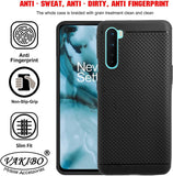 VAKIBO Dotted Design Black Coloured Soft TPU Back Cover Case Suitable for OnePlus Nord