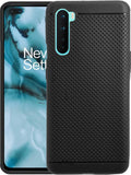 VAKIBO Dotted Design Black Coloured Soft TPU Back Cover Case Suitable for OnePlus Nord
