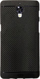 VAKIBO Dotted Design Black Coloured Soft TPU Back Cover Case Suitable for OnePlus 3