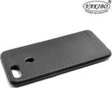 VAKIBO Dotted Design Black Coloured Soft TPU Back Cover Case Suitable for Oppo F9