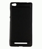 VAKIBO Dotted Design Black Coloured Soft TPU Back Cover Case Suitable for Mi Redmi 3s Prime