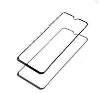 Super Premium Quality Tempered Glass Screen Guard Protector With Black Border Suitable For Oppo A7