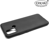 VAKIBO Matte Frosted Black Coloured Soft TPU Back Cover Case Suitable for Realme C17