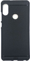 VAKIBO Dotted Design Black Coloured Soft TPU Back Cover Case Suitable for Mi Redmi Note 5 Pro