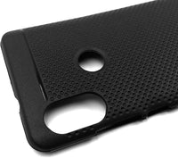 VAKIBO Dotted Design Black Coloured Soft TPU Back Cover Case Suitable for Mi Redmi Note 5 Pro